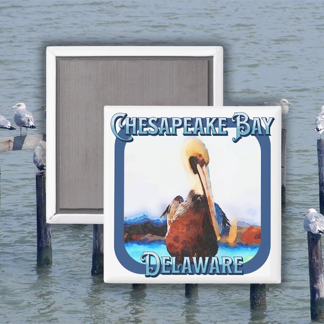 Chesapeake Bay, Delaware Magnet (Von Creator hochgeladen)