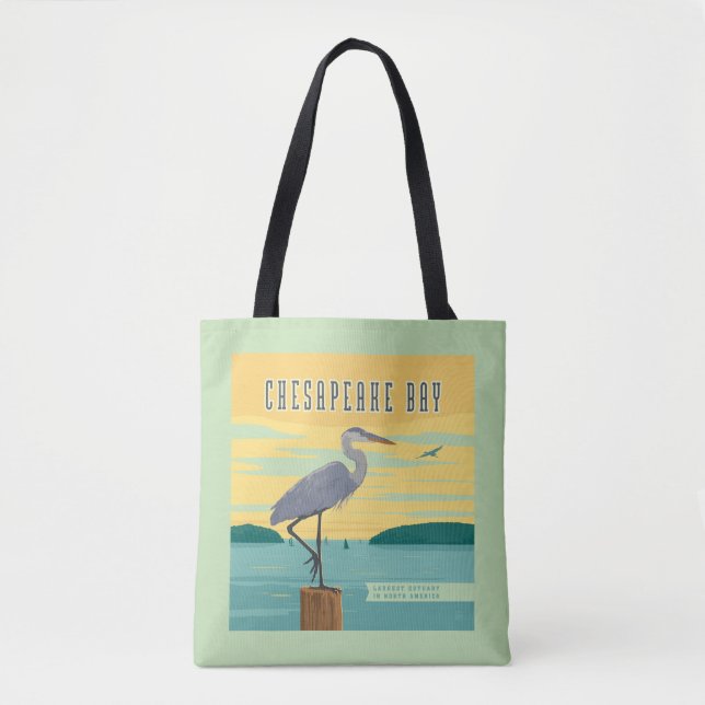 Chesapeake Bay größte Küste Nordamerikas Tasche (Vorderseite)