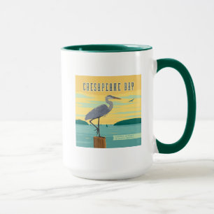 Chesapeake Bay größte Küste Nordamerikas Tasse