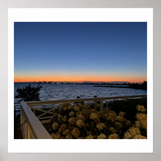 Chesapeake Bay Maryland Sonnenuntergang Poster