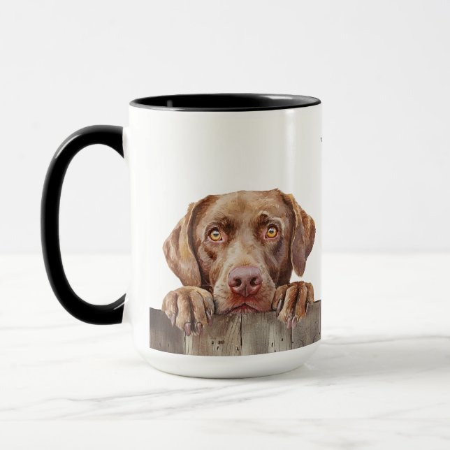 Chesapeake Bay Retriever Chien Mug (Gauche)