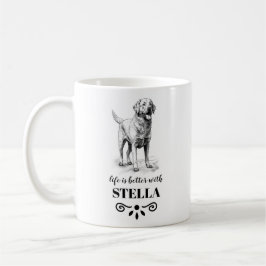 Chesapeake Bay Retriever Custom dog name Kaffeetasse