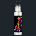 Chesapeake Bay Retriever Dog Pop Art Edelstahlflasche<br><div class="desc">Chesapeake Bay Retriever Dog Pop Art</div>