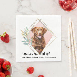 Chesapeake Bay Retriever I Doo Too Hochzeitsservie Serviette