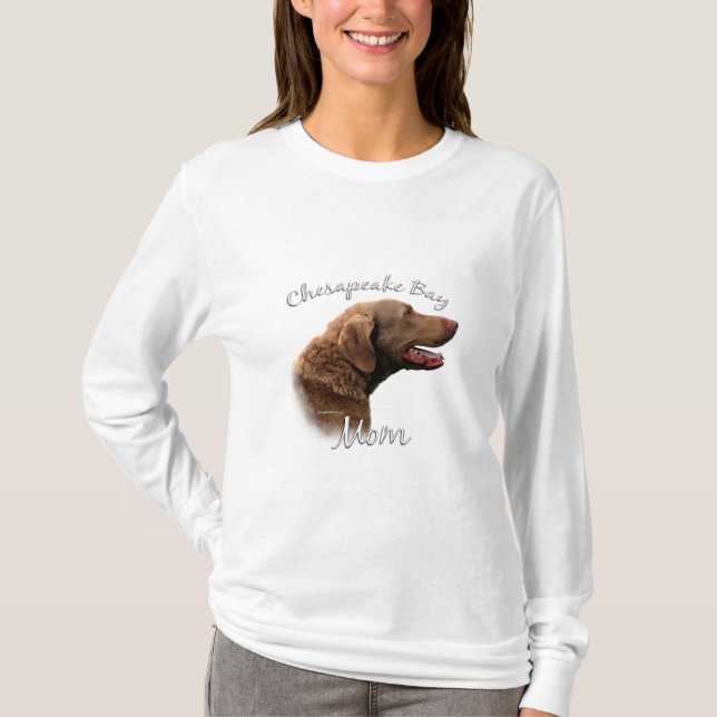 Chesapeake Bay Retriever Mama 2 T-Shirt (Vorderseite)