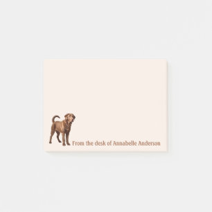 Chesapeake Bay Retriever Personalisieren Post-it Klebezettel