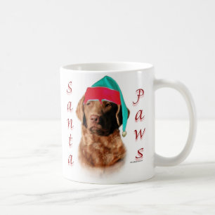 Chesapeake Bay Retriever Santa Paws Kaffeetasse