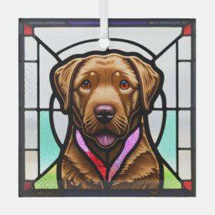 Chesapeake Bay Retriever "Stettingglas" Ornament Aus Glas