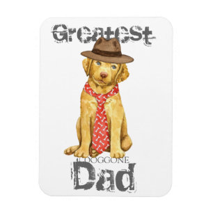 Chesapeake Bay Retriever Vater Magnet