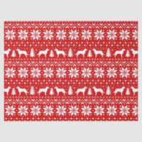 Chesapeake Bay Retrievers Weihnachtsmuster Red