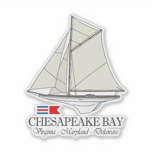 Chesapeake Bay (SB) Aufkleber (Vorderseite)