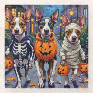 Chesapeake Bay Terrier Hunde Halloween Kostüme Glasuntersetzer