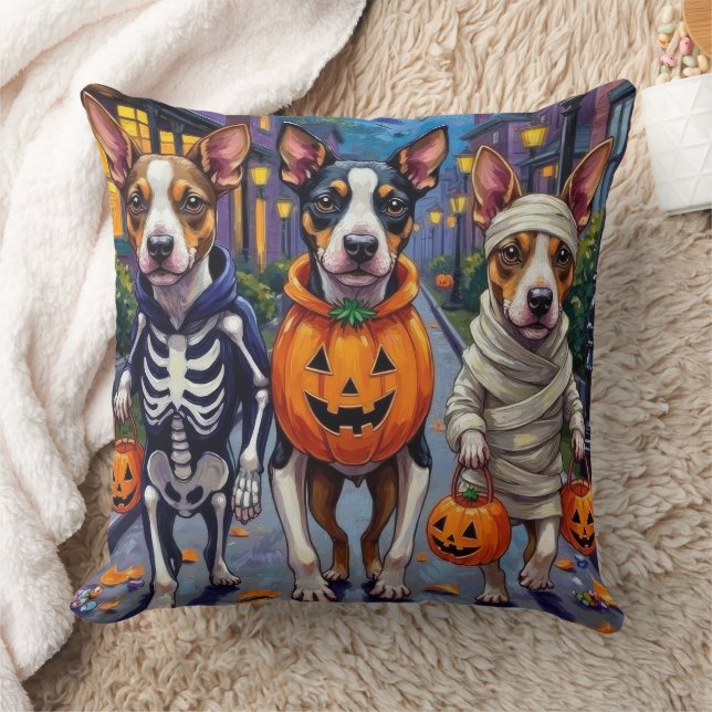 Chesapeake Bay Terrier Hunde Halloween Kostüme Kissen (Decke)