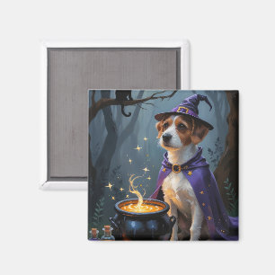 Chesapeake Bay Terrier Launiges Halloween Magnet