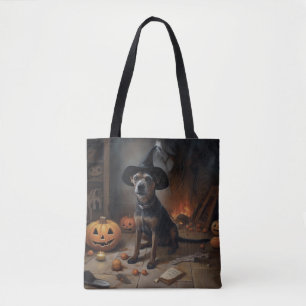 Chesapeake Bay Terrier Pumpkins Halloween Beängsti Tasche