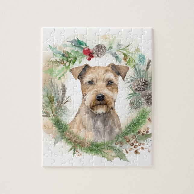 Chesapeake Bay Terrier Weihnachtsfeier (Vertikal)