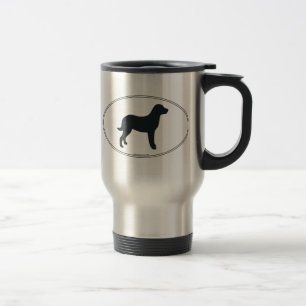 Chesapeake-Bucht-Retriever-Silhouette Reisebecher