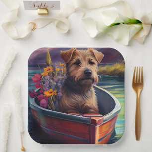 Chesapeake on a Paddle: Ein Landschaftliches Abent Pappteller