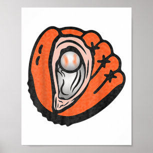 Chesapeake Oyster Catchers Logo Poster