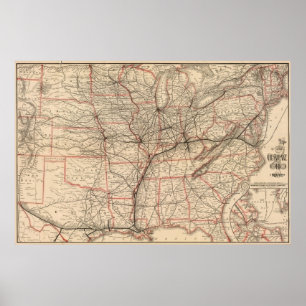 Chesapeake und Ohio-Eisenbahn Poster