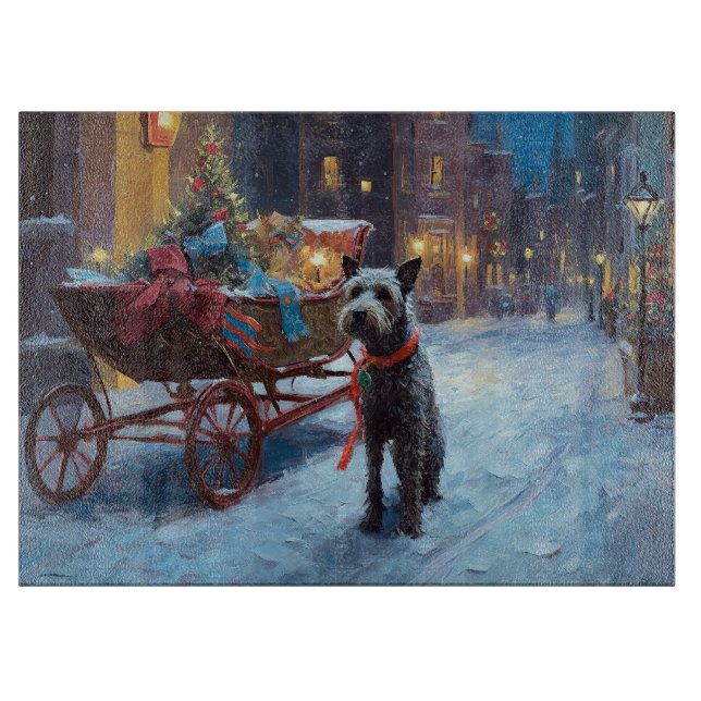 Chesapeake Weihnachtsfeiertage Schneidebrett (Vorderseite)