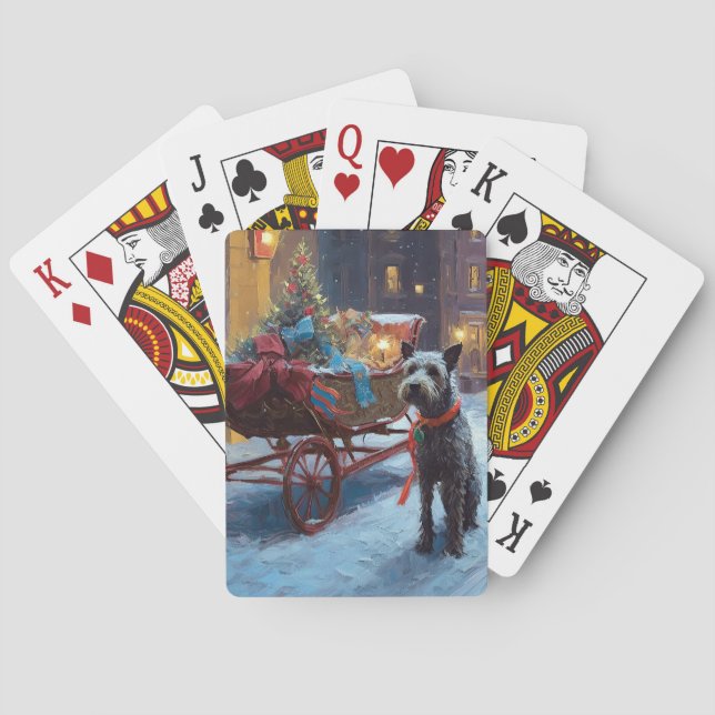 Chesapeake Weihnachtsfeiertage Spielkarten (Rückseite)