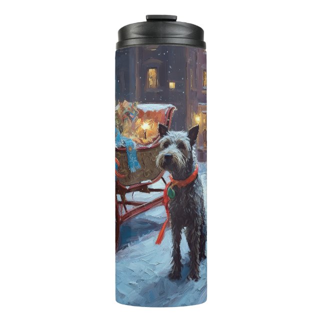 Chesapeake Weihnachtsfeiertage Thermosbecher (Vorderseite)
