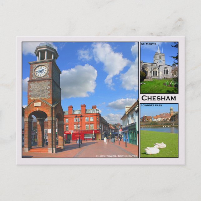 Chesham Postcard Postkarte (Vorderseite)