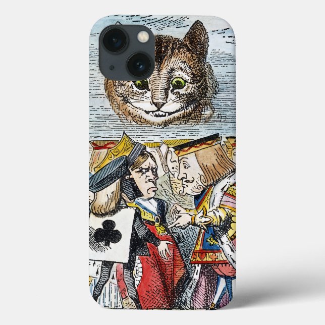 Cheshire Cat, 1865 Case-Mate iPhone Hülle (Rückseite)