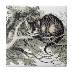 Cheshire Cat Alice im Wunderland Klassiker Fliese