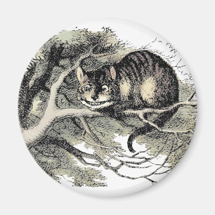 Cheshire Cat Alice im Wunderland Klassiker Magnet