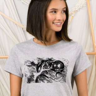 Cheshire Cat Alice im Wunderland Klassiker T-Shirt