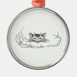 Cheshire Cat (Alice im Wunderland) Ornament Aus Metall