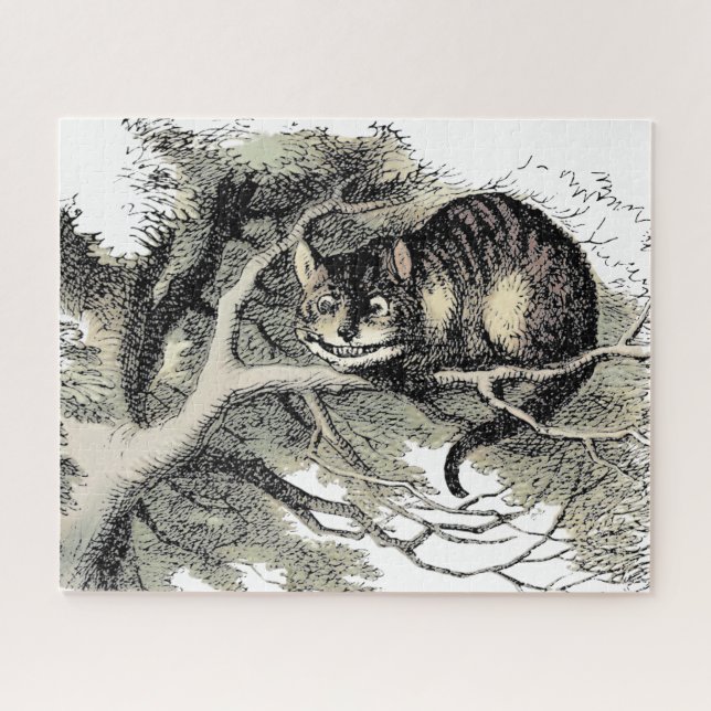 Cheshire Cat Alice Wonderland Classic (Horizontal)