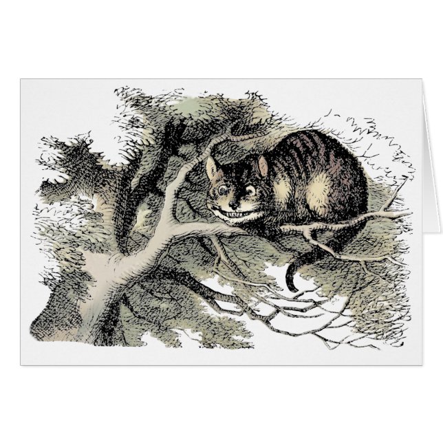 Cheshire Cat Alice Wonderland Classic (Vorderseite (Horizontal))