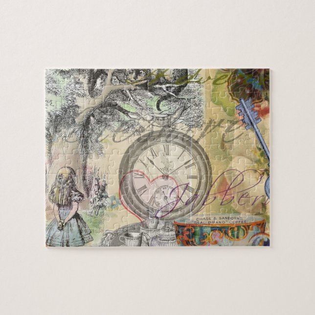 Cheshire Cat Alice Wonderland Classic (Horizontal)