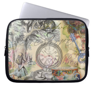Cheshire Cat Alice Wonderland Classic Laptopschutzhülle