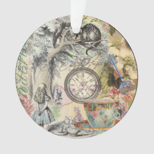 Cheshire Cat Alice Wunderland Klassiker Ornament