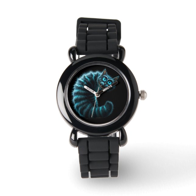Cheshire Cat Armbanduhr (Vorderseite)