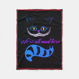 Cheshire Cat Blanket Fleecedecke