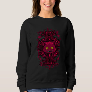 Cheshire Cat Gothic Alice im Wunderland Cat Sweatshirt