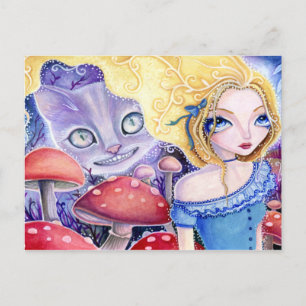 Cheshire Cat Illusion - Postkarte