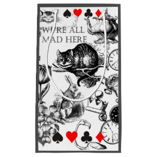 Cheshire Cat klassiker alice im wunderland verrück Kleine Geschenktüte