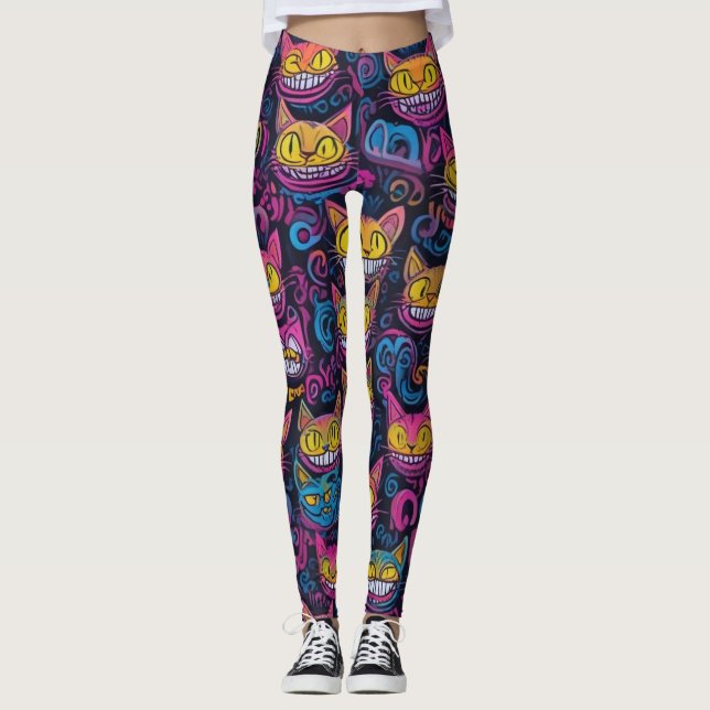 Cheshire Cat Leggings (Vorderseite)