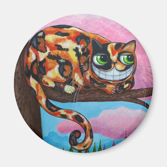 Cheshire Cat Magnet (Vorne)