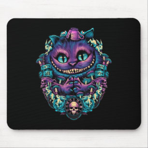 Cheshire Cat Shirt Alice im Wunderland Graphic Mousepad