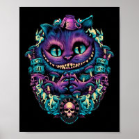 Cheshire Cat Shirt Alice im Wunderland Graphic