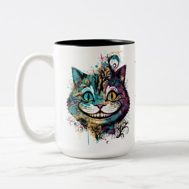 Cheshire Cat Tasse (Links)