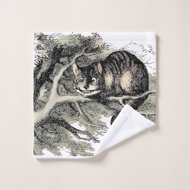 Cheshire Chat Alice Wonderland Classic (Gant de toilette)