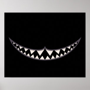 Cheshire Grin III Poster